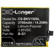 BBK B-G1 helyettesítő mobiltelefon akkumulátor (Li-Polymer, 3.85V, 3700mAh / 14.25Wh) - Utángyártott