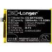 BBK B-F3 helyettesítő mobiltelefon akkumulátor (Li-Polymer, 3.85V, 3900mAh / 15.02Wh) - Utángyártott