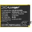 BBK B-E9 helyettesítő mobiltelefon akkumulátor (Li-Polymer, 3.85V, 3300mAh / 12.71Wh) - Utángyártott