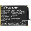 BBK B-C8 helyettesítő mobiltelefon akkumulátor (Li-Polymer, 3.85V, 2900mAh / 11.17Wh) - Utángyártott