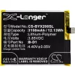 BBK B-D1 helyettesítő mobiltelefon akkumulátor (Li-Polymer, 3.85V, 3150mAh / 12.13Wh) - Utángyártott
