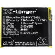 BBK B-D5 helyettesítő mobiltelefon akkumulátor (Li-Polymer, 3.85V, 2900mAh / 11.17Wh) - Utángyártott