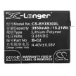 BBK B-C2 helyettesítő mobiltelefon akkumulátor (Li-Polymer, 3.85V, 3950mAh / 15.21Wh) - Utángyártott