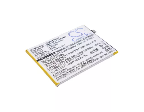 BBK B-A6 helyettesítő mobiltelefon akkumulátor (Li-Polymer, 3.85V, 3000mAh / 11.55Wh) - Utángyártott