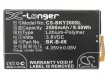 BBK BK-B-68 helyettesítő mobiltelefon akkumulátor (Li-Polymer, 3.8V, 2500mAh / 9.50Wh) - Utángyártott