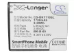 BBK BK-B-60 helyettesítő mobiltelefon akkumulátor (Li-ion, 3.8V, 1700mAh / 6.29Wh) - Utángyártott