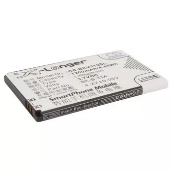   BBK BK-B-46 helyettesítő mobiltelefon akkumulátor (Li-ion, 3.7V, 1200mAh / 4.44Wh) - Utángyártott