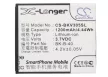 BBK BK-B-40 helyettesítő mobiltelefon akkumulátor (Li-ion, 3.7V, 1200mAh / 4.44Wh) - Utángyártott