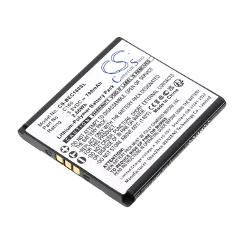   Bea-fon C160 helyettesítő mobiltelefon akkumulátor (Li-Polymer, 3.8V, 700mAh / 2.66Wh) - Utángyártott