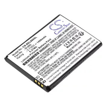   Bea-fon SL880 helyettesítő mobiltelefon akkumulátor (Li-Polymer, 3.7V, 1450mAh / 5.37Wh) - Utángyártott
