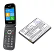 Bea-fon SL880 helyettesítő mobiltelefon akkumulátor (Li-Polymer, 3.7V, 1450mAh / 5.37Wh) - Utángyártott