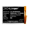 Bea-fon M6 helyettesítő mobiltelefon akkumulátor (Li-Polymer, 3.85V, 3600mAh / 13.86Wh) - Utángyártott