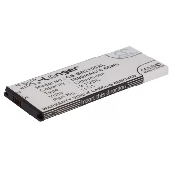   Blackberry LS1 helyettesítő mobiltelefon akkumulátor (Li-ion, 3.7V, 1800mAh / 6.66Wh) - Utángyártott