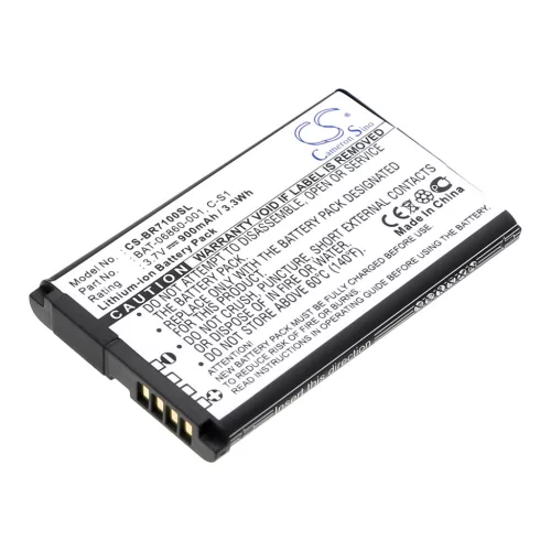 Blackberry C-S1 helyettesítő mobiltelefon akkumulátor (Li-ion, 3.7V, 900mAh / 3.33Wh) - Utángyártott