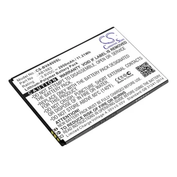   Blackview AB1683 helyettesítő mobiltelefon akkumulátor (Li-Polymer, 3.8V, 2950mAh / 11.21Wh) - Utángyártott