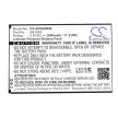 Blackview AB1683 helyettesítő mobiltelefon akkumulátor (Li-Polymer, 3.8V, 2950mAh / 11.21Wh) - Utángyártott