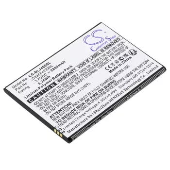   BLU C835842220L helyettesítő mobiltelefon akkumulátor (Li-Polymer, 3.8V, 2200mAh / 8.36Wh) - Utángyártott