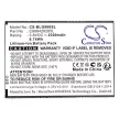 BLU C906428265L helyettesítő mobiltelefon akkumulátor (Li-ion, 3.8V, 2300mAh / 8.74Wh) - Utángyártott