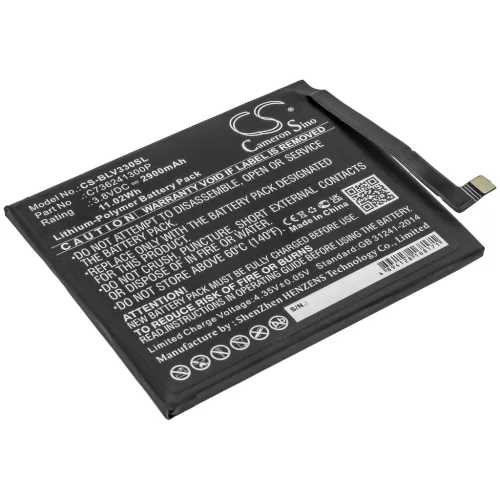 BLU C736241300P helyettesítő mobiltelefon akkumulátor (Li-Polymer, 3.8V, 2900mAh / 11.02Wh) - Utángyártott