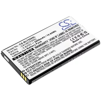   BLU C814670300L helyettesítő mobiltelefon akkumulátor (Li-ion, 3.8V, 2800mAh / 10.64Wh) - Utángyártott