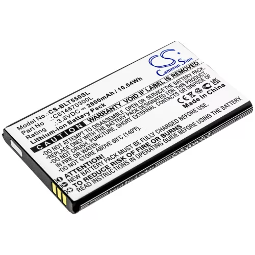 BLU C814670300L helyettesítő mobiltelefon akkumulátor (Li-ion, 3.8V, 2800mAh / 10.64Wh) - Utángyártott