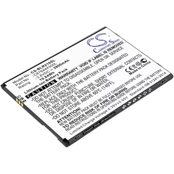   BLU C876444300L helyettesítő mobiltelefon akkumulátor (Li-ion, 3.8V, 2800mAh / 10.64Wh) - Utángyártott