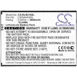 BLU C876444300L helyettesítő mobiltelefon akkumulátor (Li-ion, 3.8V, 2800mAh / 10.64Wh) - Utángyártott