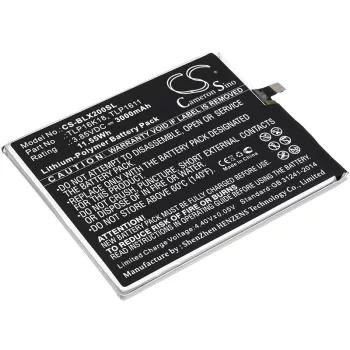   BLU TLP16K18 helyettesítő mobiltelefon akkumulátor (Li-Polymer, 3.85V, 3000mAh / 11.55Wh) - Utángyártott