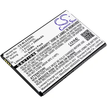   BLU C906052400L helyettesítő mobiltelefon akkumulátor (Li-ion, 3.8V, 2900mAh / 11.02Wh) - Utángyártott