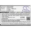 BLU C906052400L helyettesítő mobiltelefon akkumulátor (Li-ion, 3.8V, 2900mAh / 11.02Wh) - Utángyártott