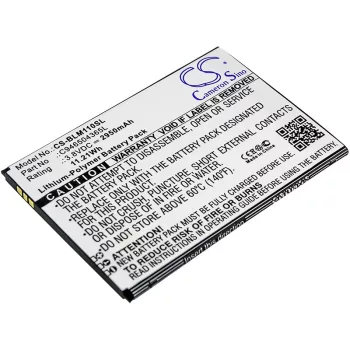   BLU C946504365L helyettesítő mobiltelefon akkumulátor (Li-Polymer, 3.8V, 2950mAh / 11.21Wh) - Utángyártott