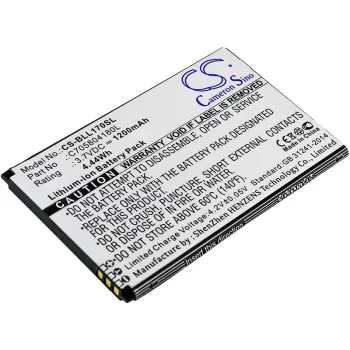   BLU C705804180L helyettesítő mobiltelefon akkumulátor (Li-ion, 3.7V, 1200mAh / 4.44Wh) - Utángyártott