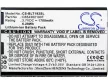 BLU C654362190T helyettesítő mobiltelefon akkumulátor (Li-ion, 3.7V, 1700mAh / 6.29Wh) - Utángyártott