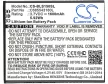 BLU C685543180L helyettesítő mobiltelefon akkumulátor (Li-ion, 3.7V, 1600mAh / 5.92Wh) - Utángyártott