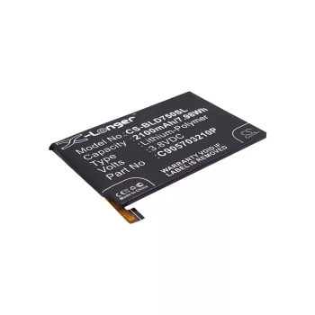   BLU C9057032110P helyettesítő mobiltelefon akkumulátor (Li-Polymer, 3.8V, 2100mAh / 7.98Wh) - Utángyártott