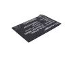 BLU C9057032110P helyettesítő mobiltelefon akkumulátor (Li-Polymer, 3.8V, 2100mAh / 7.98Wh) - Utángyártott