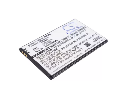BLU C755005200L helyettesítő mobiltelefon akkumulátor (Li-ion, 3.7V, 1500mAh / 5.55Wh) - Utángyártott