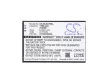 BLU C755005200L helyettesítő mobiltelefon akkumulátor (Li-ion, 3.7V, 1500mAh / 5.55Wh) - Utángyártott
