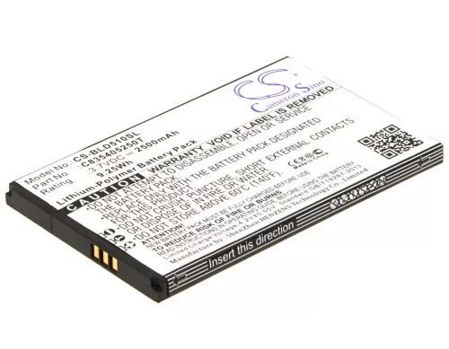 BLU C835405250T helyettesítő mobiltelefon akkumulátor (Li-Polymer, 3.7V, 2500mAh / 9.25Wh) - Utángyártott