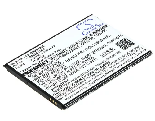 BLU C866640282L helyettesítő mobiltelefon akkumulátor (Li-Polymer, 3.8V, 3000mAh / 11.40Wh) - Utángyártott