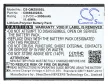 BLU C866640282L helyettesítő mobiltelefon akkumulátor (Li-Polymer, 3.8V, 3000mAh / 11.40Wh) - Utángyártott
