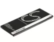 BLU C104243210T helyettesítő mobiltelefon akkumulátor (Li-Polymer, 3.8V, 2550mAh / 9.69Wh) - Utángyártott