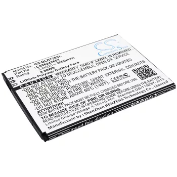   BLU C80624260T helyettesítő mobiltelefon akkumulátor (Li-Polymer, 3.8V, 2500mAh / 9.50Wh) - Utángyártott