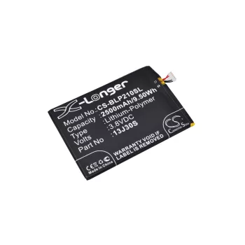   BLU 13J30S helyettesítő mobiltelefon akkumulátor (Li-Polymer, 3.8V, 2500mAh / 9.50Wh) - Utángyártott