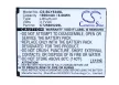 BLU C725605220L helyettesítő mobiltelefon akkumulátor (Li-ion, 3.7V, 1800mAh / 6.66Wh) - Utángyártott