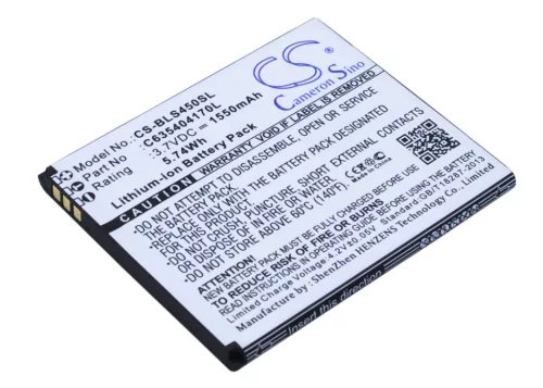 BLU C635404170L helyettesítő mobiltelefon akkumulátor (Li-ion, 3.7V, 1550mAh / 5.74Wh) - Utángyártott