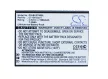 BLU C71544200T helyettesítő mobiltelefon akkumulátor (Li-ion, 3.8V, 1900mAh / 7.22Wh) - Utángyártott
