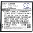 BLU C535143130T helyettesítő mobiltelefon akkumulátor (Li-ion, 3.7V, 1200mAh / 4.44Wh) - Utángyártott