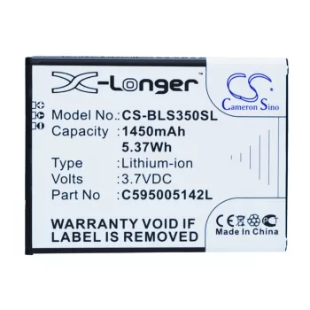   BLU C595005142L helyettesítő mobiltelefon akkumulátor (Li-ion, 3.7V, 1450mAh / 5.37Wh) - Utángyártott