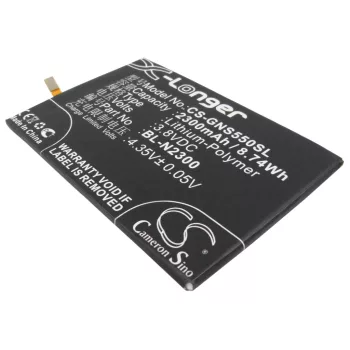   GIONEE BL-N2300 helyettesítő mobiltelefon akkumulátor (Li-Polymer, 3.8V, 2300mAh / 8.74Wh) - Utángyártott